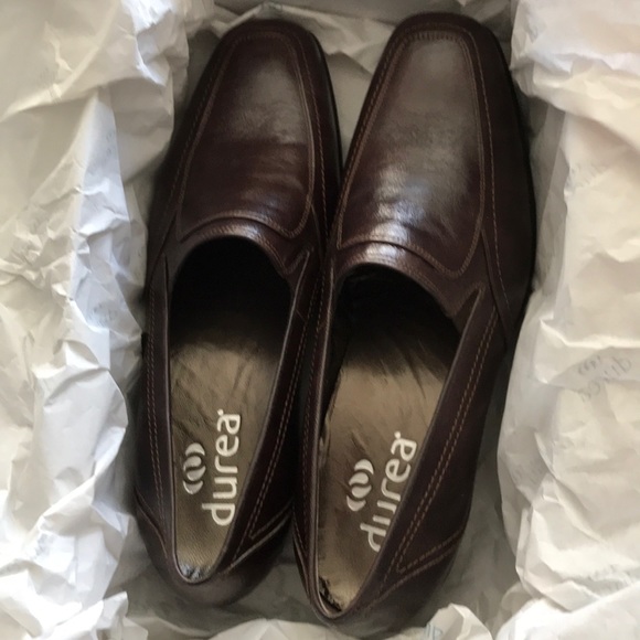 Durea Brown NWT NARROW SHOES - Picture 1 of 6